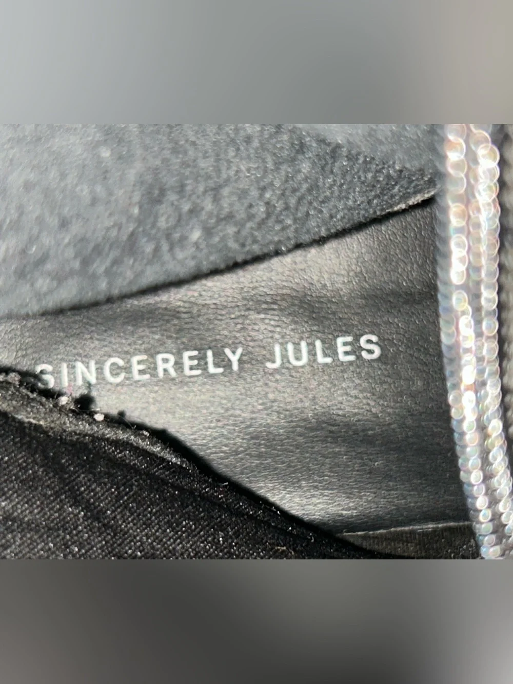 Sincerly Jules Men's Black Leather Side-Zip Boots